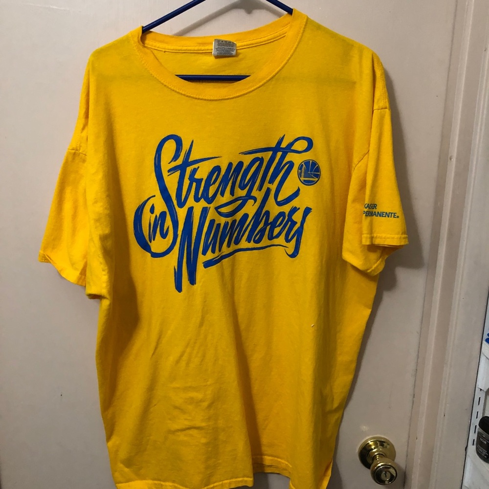 Golden State Warriors Strength in Numbers Tee